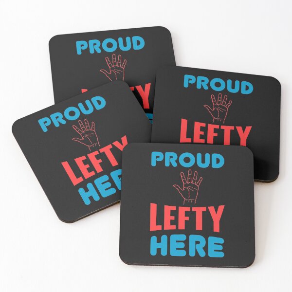 Item preview, Proud Lefty Here - Cool Red Palm And Text Effects Trend Gift designed and sold by leo121687.