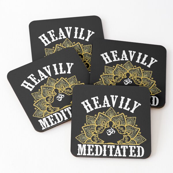 Item preview, Funny Heavily Meditated Yoga Meditation T-Shirt designed and sold by GrahamWalsh.