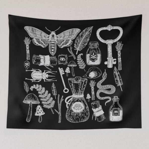 Item preview, Sketched Coven Essentials designed and sold by witchland.