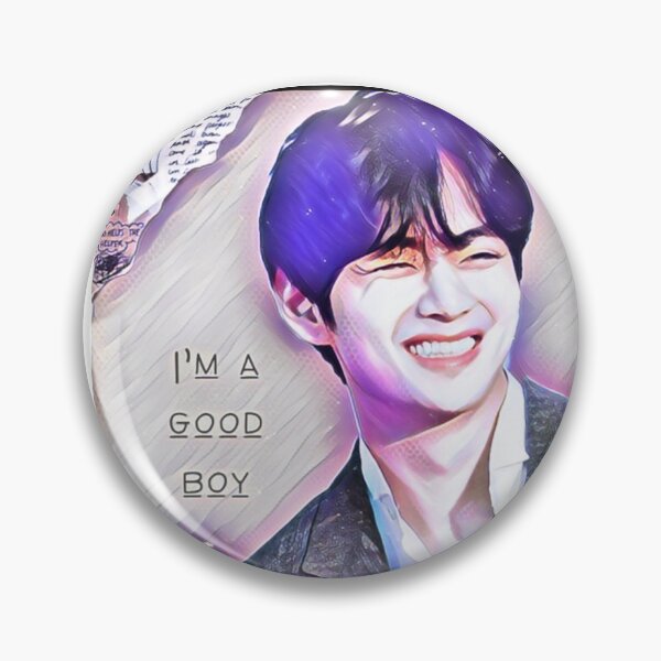 Item preview, BTS V smiling - i'm a good boy designed and sold by springdaynotes.
