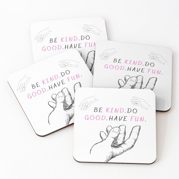 Item preview, BE KIND.DO GOOD.HAVE FUN.Live good.Do good.T-shirt designed and sold by catsalavesShop.