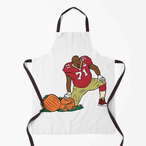 Item preview, San Francisco 49er with pumpkins vector image designed and sold by binti163.