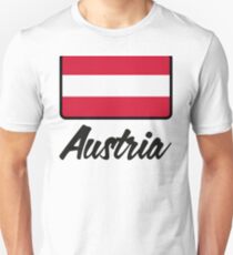 National Flag of Austria Unisex T-Shirt