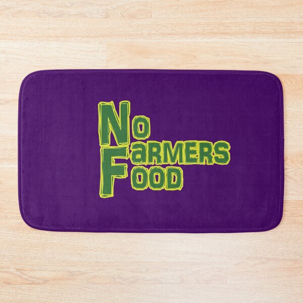 Item preview, NO FARMERS NO FOOD NO FUTURE designed and sold by Delicious Design ⭐⭐⭐⭐⭐.