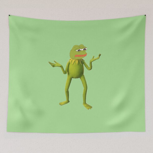 Item preview, Haha funny meme frog designed and sold by Beanfox.