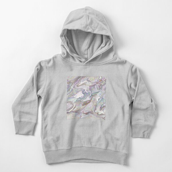 Colorful Abstract Acrylic Art Toddler Pullover Hoodie
