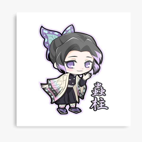 Demon Slayer Kimetsu No Yaiba Anime Shinobu Kocho Chibi Wall Art ...