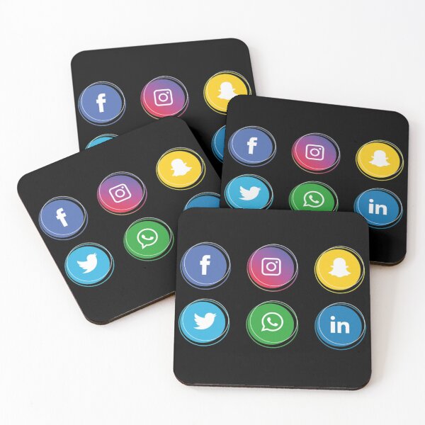 Item preview, Social Media Icons Design designed and sold by The Merch.