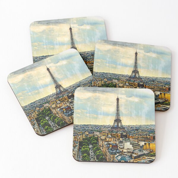 Item preview, Paris skyline with the Eiffel Tower designed and sold by Newlander90.