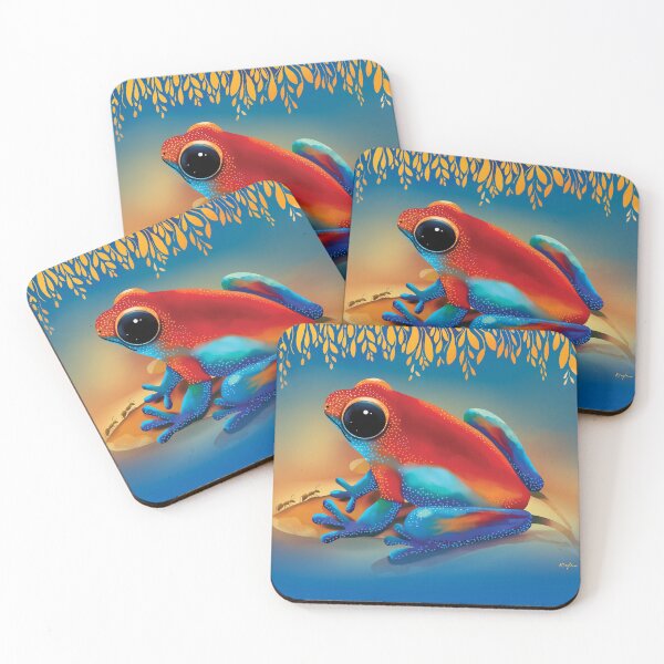 Item preview, Strawberry Poison Dart Frog designed and sold by Karin Taylor.