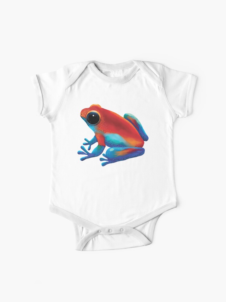 Poison Frog - Short Sleeve Onesie - Designed By Squeaky Chimp T
