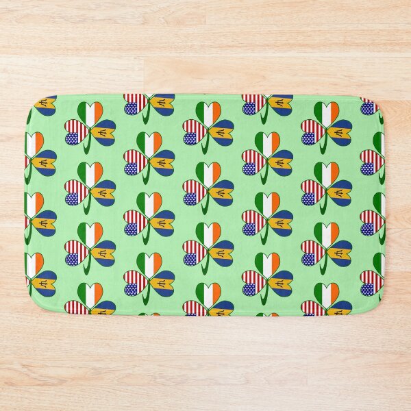 Item preview, Barbados Ireland USA Flags Shamrock designed and sold by AuntieShoe.