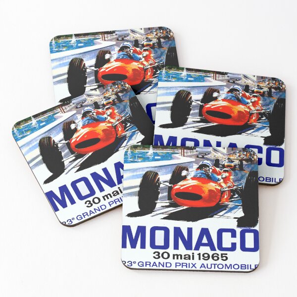 Item preview, MONACO GRAND PRIX Vintage Auto Racing designed and sold by elizabe76.