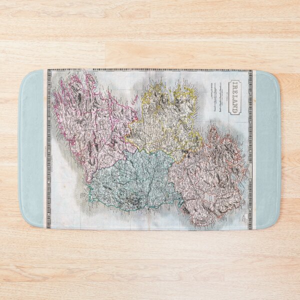 Item preview, Old Map of Ireland, 1850 designed and sold by goldenanchor.