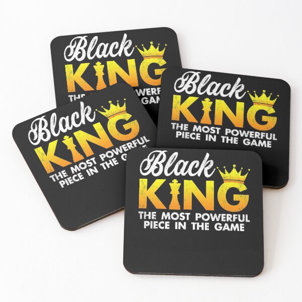 Item preview, The Most Powerful Piece In The Game Black King Chess Gift  designed and sold by Simeon	 Dorelus.