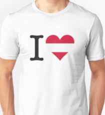 I love Austria Unisex T-Shirt