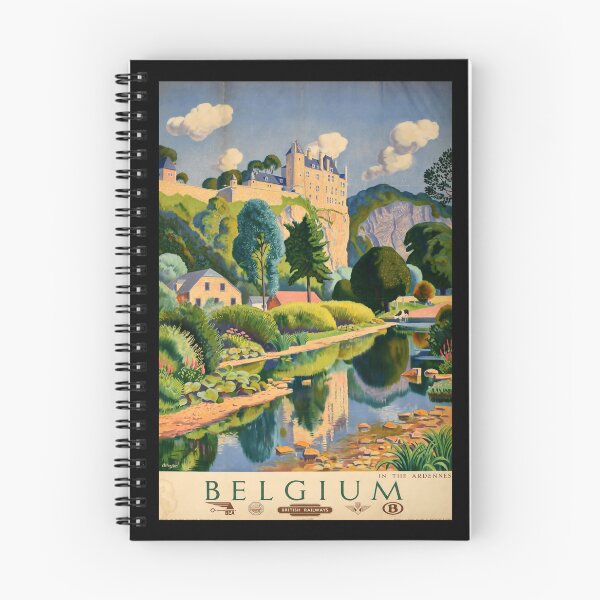 Item preview, Belgium retro poster designed and sold by CorasPosters.