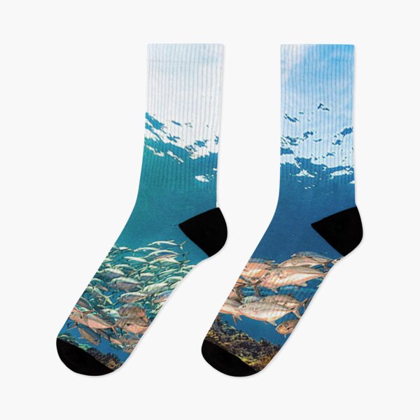 Item preview, Blue Ocean underwater view designed and sold by Unique-Tees.