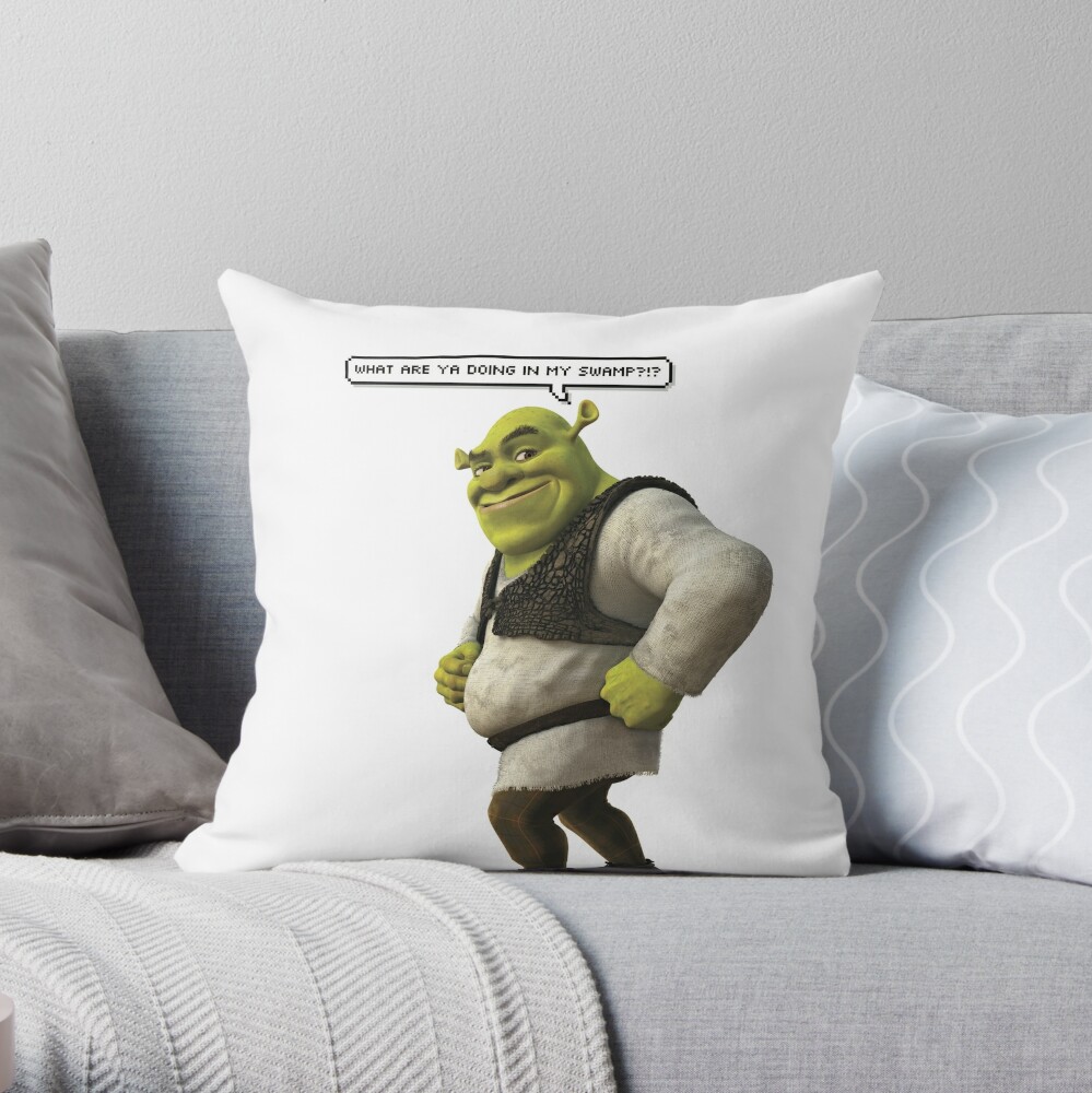 shrek pillow pet