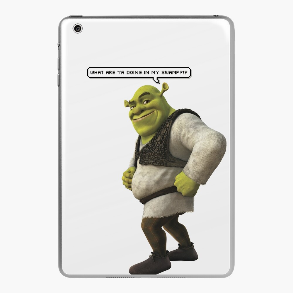 Shrek and Donkey iPad Case & Skin for Sale by Morphey22