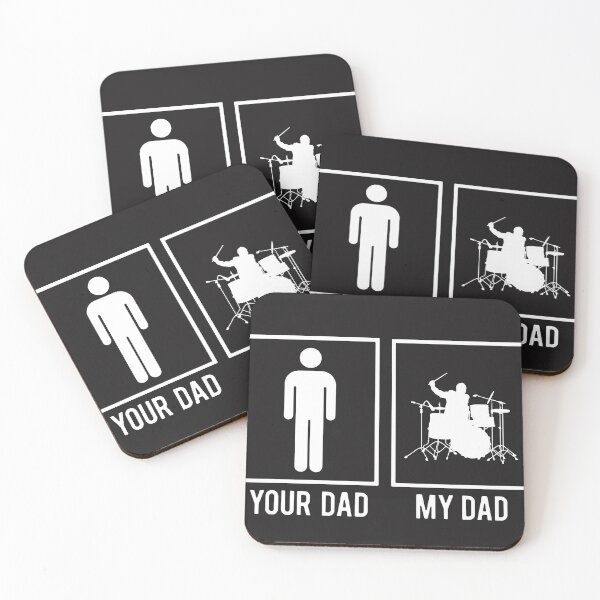 Item preview, My Dad is a Drummer designed and sold by GeniusDesignArt.