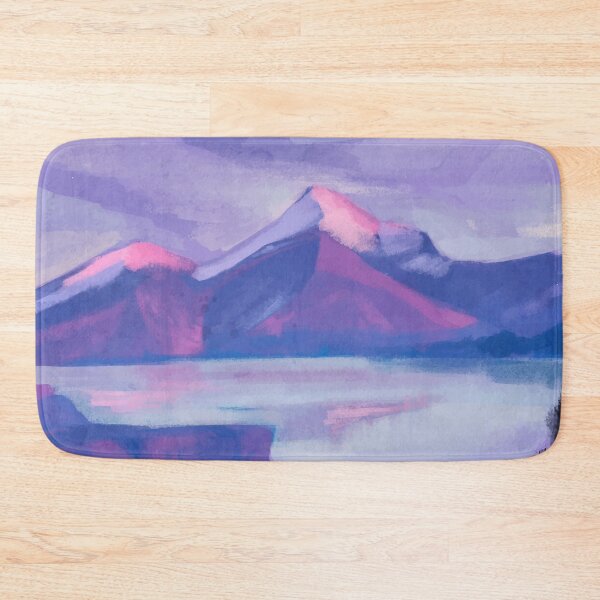 Item preview, Watercolor Mountain Landscape designed and sold by Vector Scout Lab.