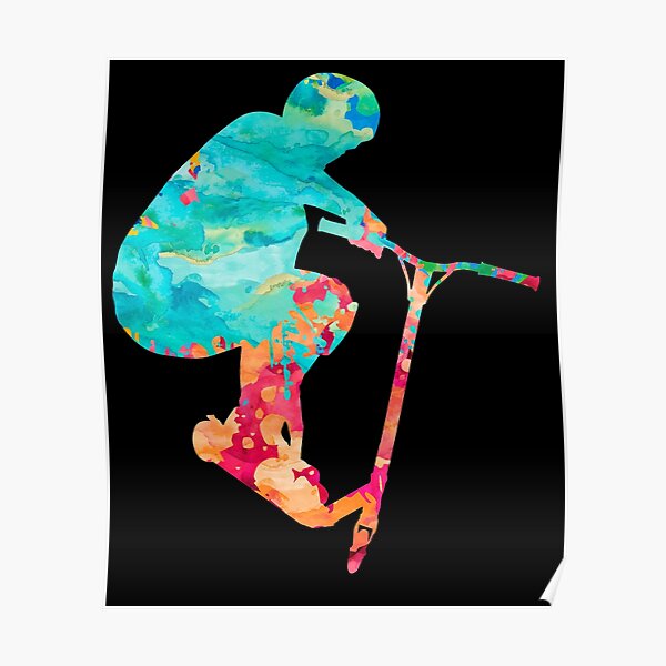 Stuntscooter Skill Poster