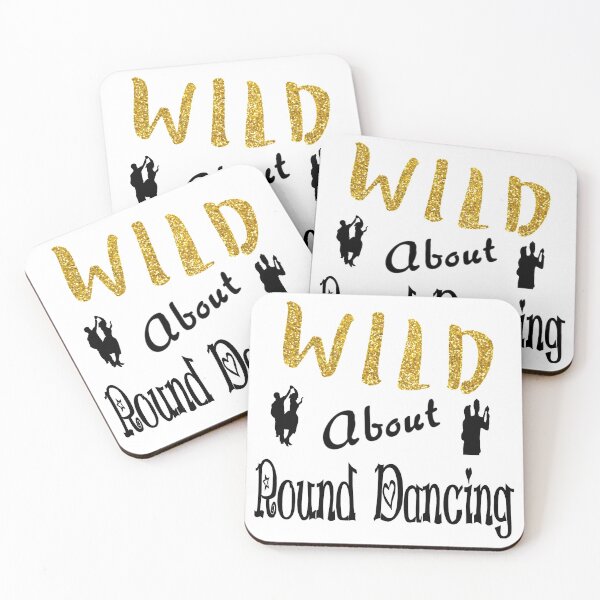 Item preview, Wild About Rounds designed and sold by Square Dancing Gifts & Merchandise.