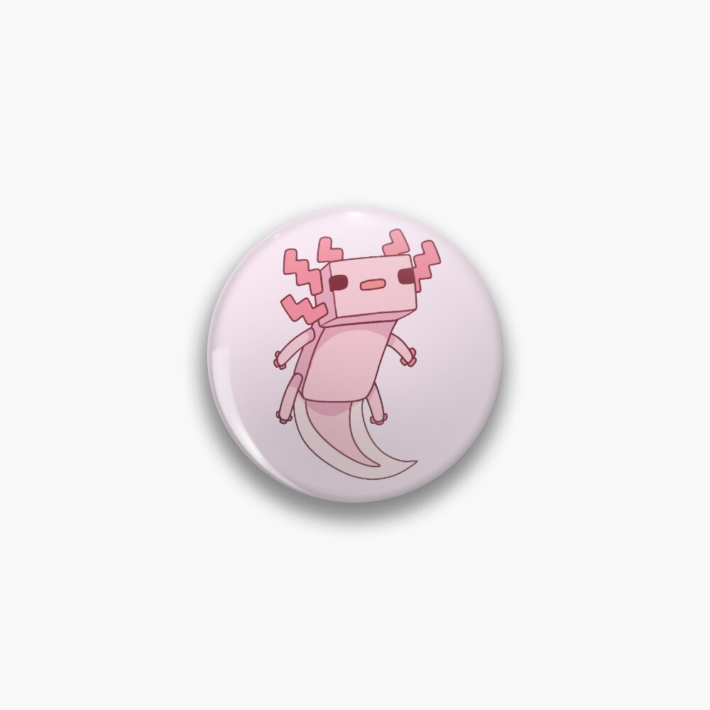 Pixel Axolotl Pin