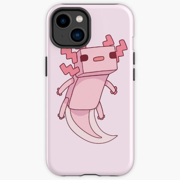 Pixel Axolotl iPhone Tough Case