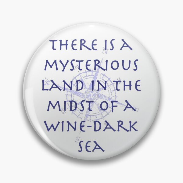 Item preview, Mysterious Land Quotable Vintage Style Nautical  designed and sold by ElJimmo.