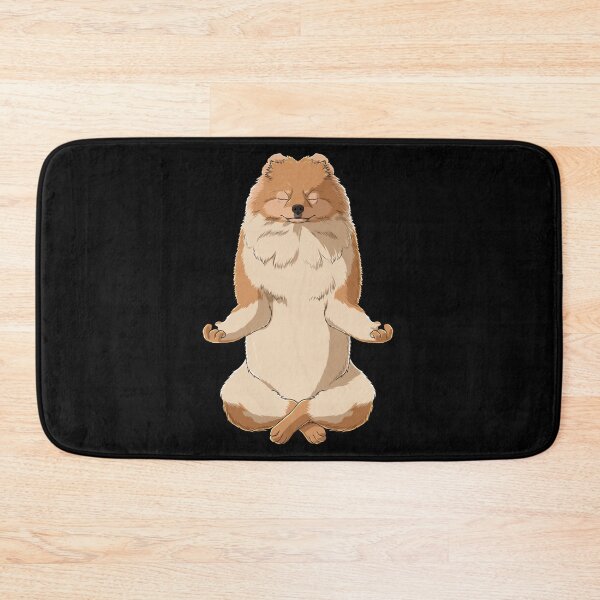 Item preview, Meditating Pomeranian Dog designed and sold by alwe-designs.