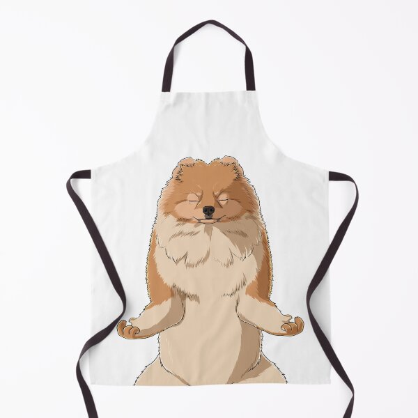 Item preview, Meditating Pomeranian Dog designed and sold by alwe-designs.
