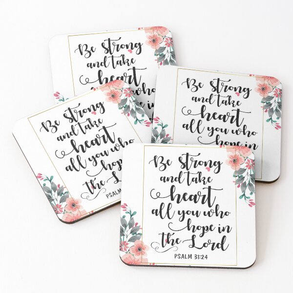Item preview, Psalm 31:24 designed and sold by della95.