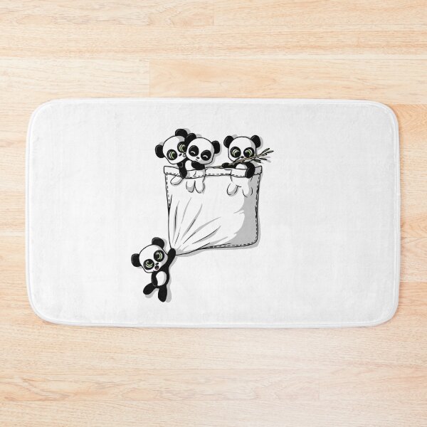 Item preview, CUTE POCKET PANDAS designed and sold by Beka Designs.