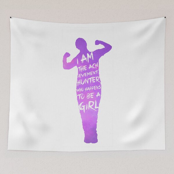 Item preview, I am the Achievement Hunter who happens to be a girl! designed and sold by Chloecannotfly.