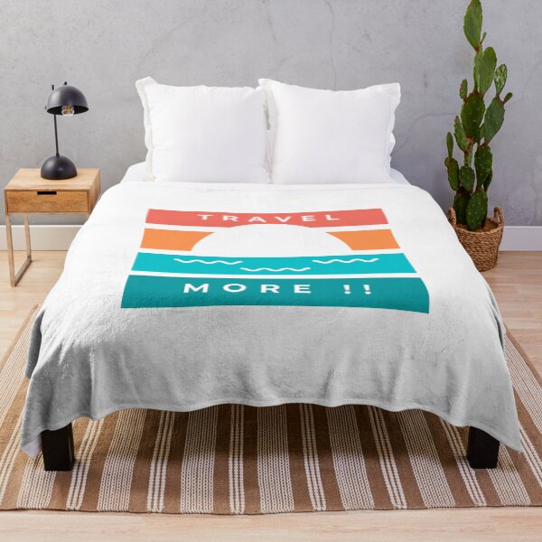 Item preview, Travel More, Sunset Waves Design designed and sold by Nxt-Lvl-Awesome.