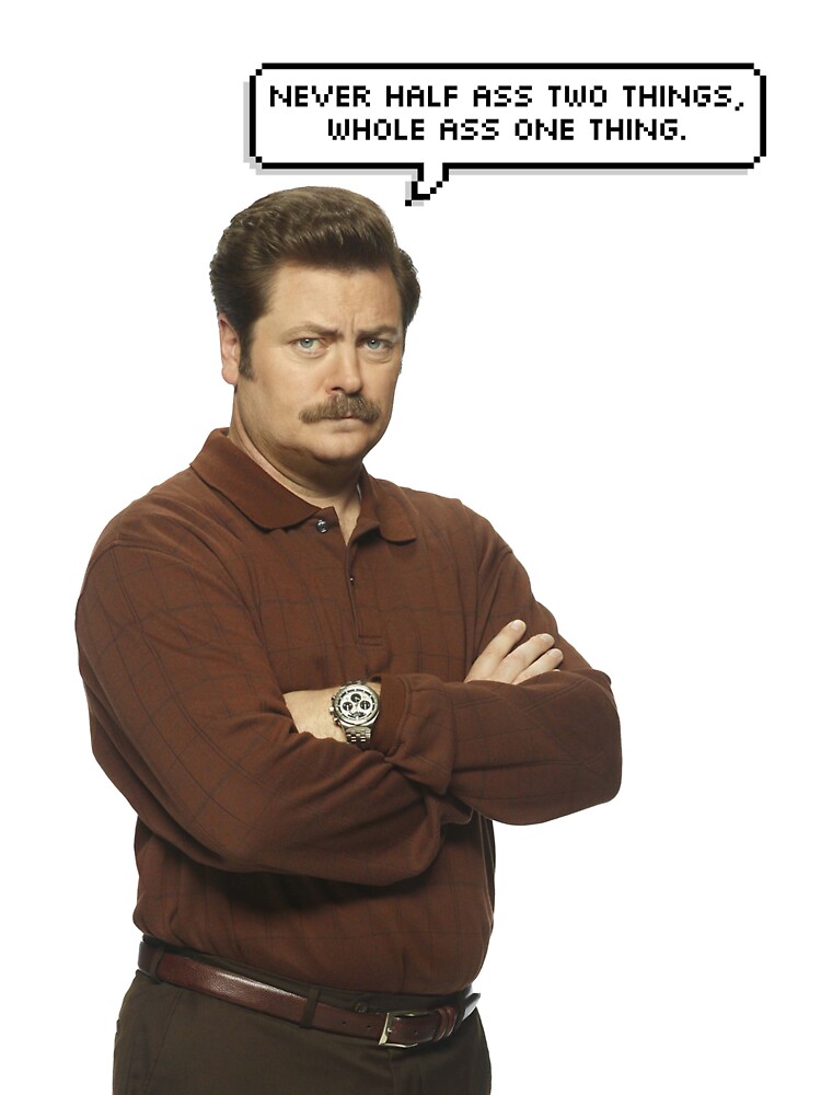 Ron Swanson by llier4