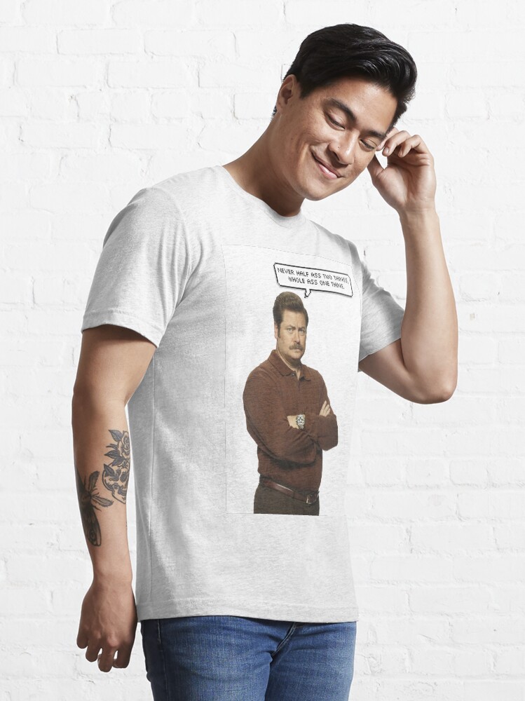 Alternate view of Ron Swanson Essential T-Shirt