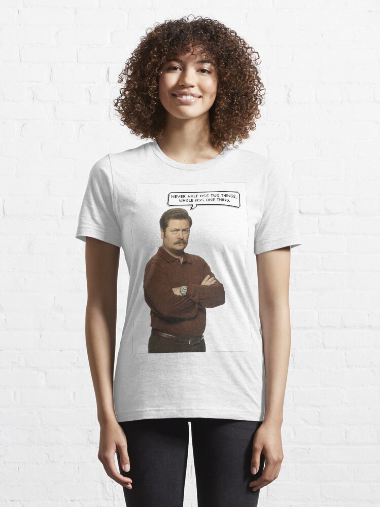 Alternate view of Ron Swanson Essential T-Shirt
