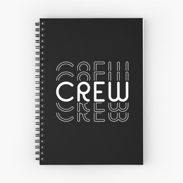 Item preview, Crew Name in Black and White Style designed and sold by Time-is-Money.
