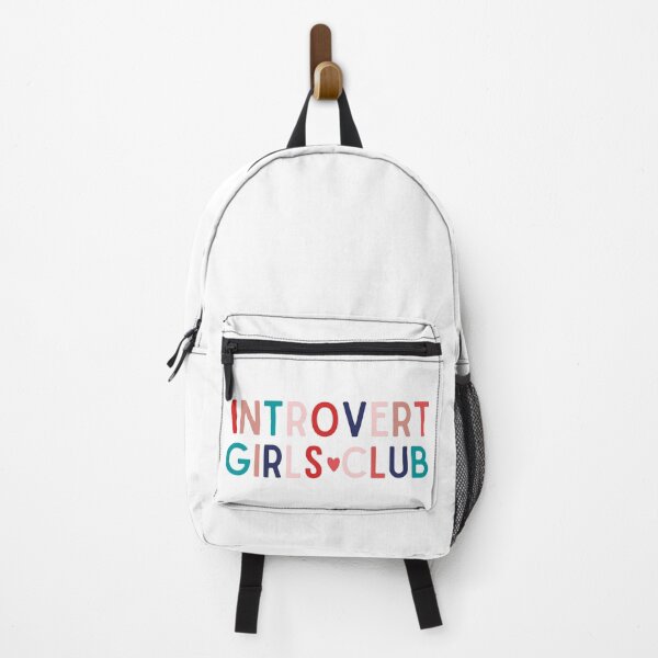 Item preview, Introvert Gils Club colorful letters designed and sold by Dollfacedesign.