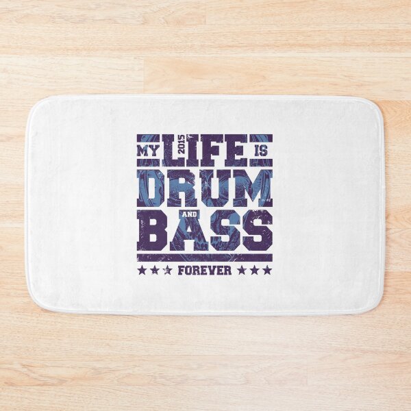 Item preview, My life is Drum and Bass designed and sold by GeniusDesignArt.