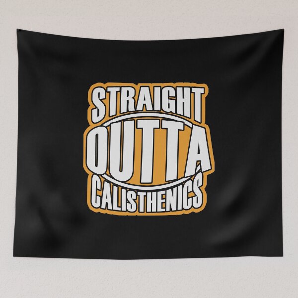 Item preview, Straigt outta calisthenics designed and sold by mederDESIGNS.