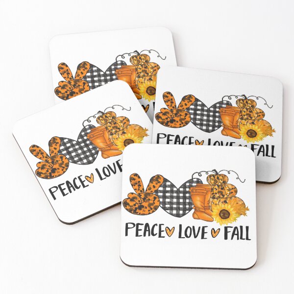 Item preview, Peace Love Fall designed and sold by SasKloset.