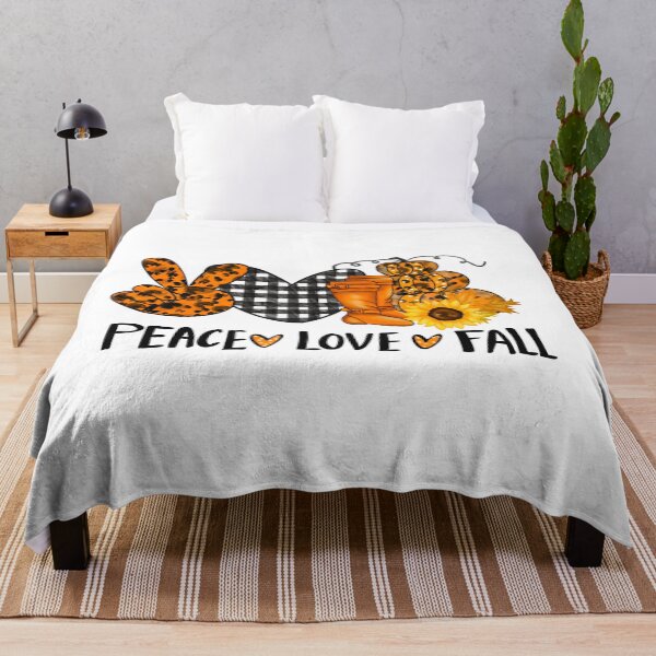 Item preview, Peace Love Fall designed and sold by SasKloset.