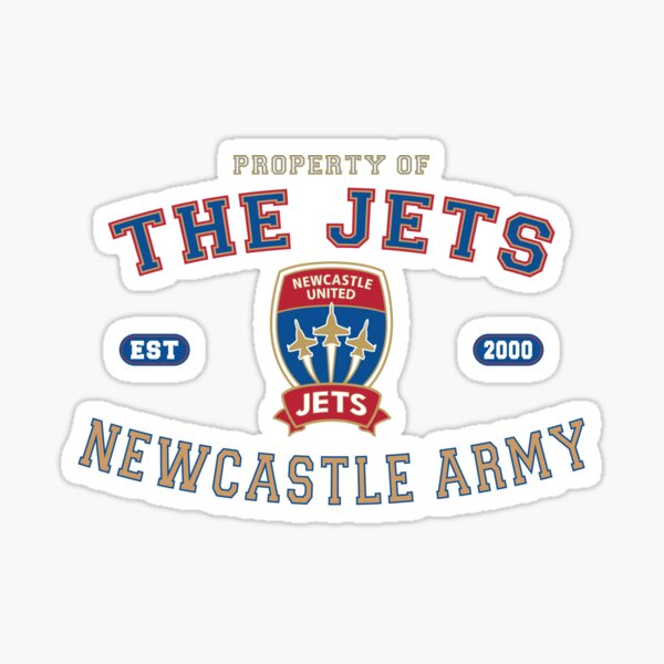 The Jets - Newcastle Army Sticker