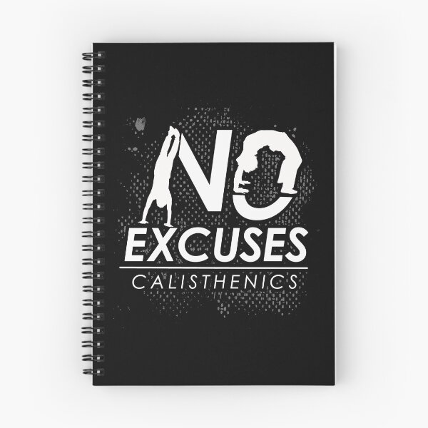 Item preview, No excuses calisthenics designed and sold by mederDESIGNS.