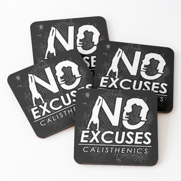 Item preview, No excuses calisthenics designed and sold by mederDESIGNS.