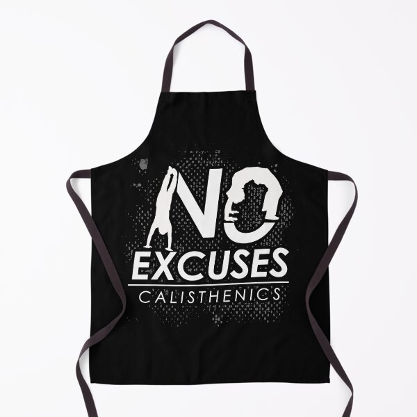 Item preview, No excuses calisthenics designed and sold by mederDESIGNS.
